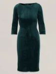 Elegancka zielona sukienka