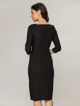Elegancka czarna sukienka