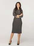 Srebrna sukienka