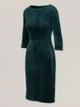 Elegancka zielona sukienka