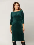 Elegancka zielona sukienka