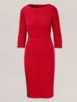 Elegancka czerwona sukienka