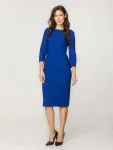 Elegancka niebieska sukienka