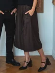 Spódnica fałdowana