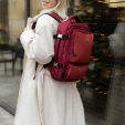 Burgundowy plecak kabinowy (Cabin Backpack)