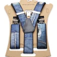 Szelki męskie denim