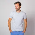 Szary t-shirt męski