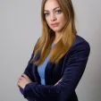 Marynarka damska welurowa
