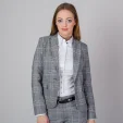 Marynarka damska w kratę
