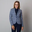 Marynarka damska w kratę i pepitkę
