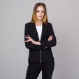 Czarna marynarka damska