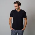 Czarny t-shirt męski