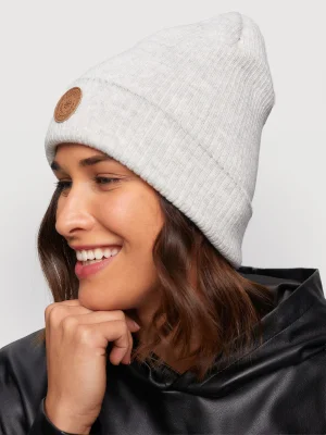 Czapka beanie Sabfil Viva Light Grey jasnoszara