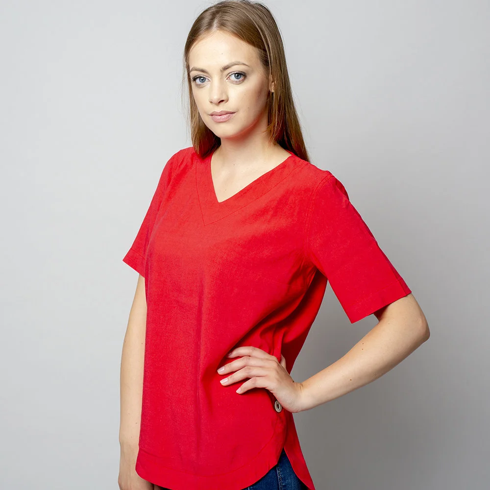 Bluzka damska oversize