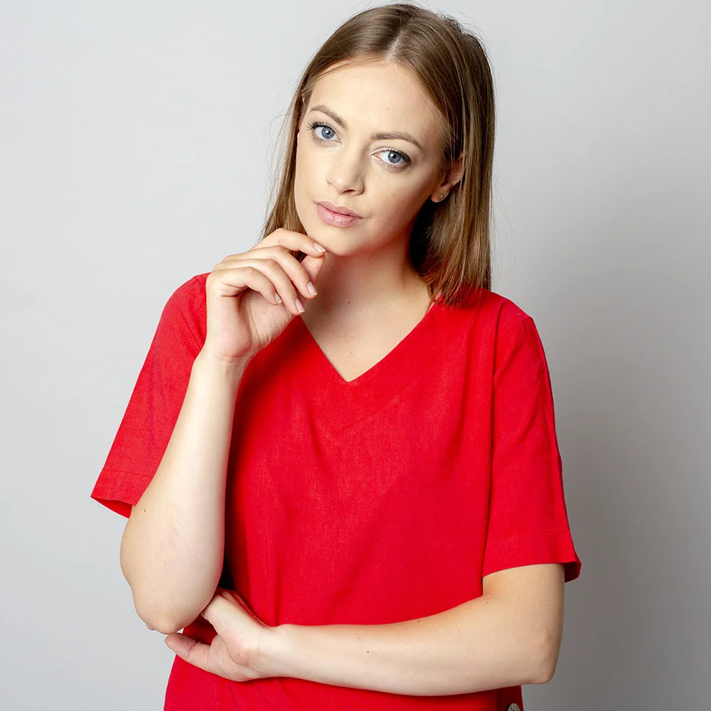 Bluzka damska oversize