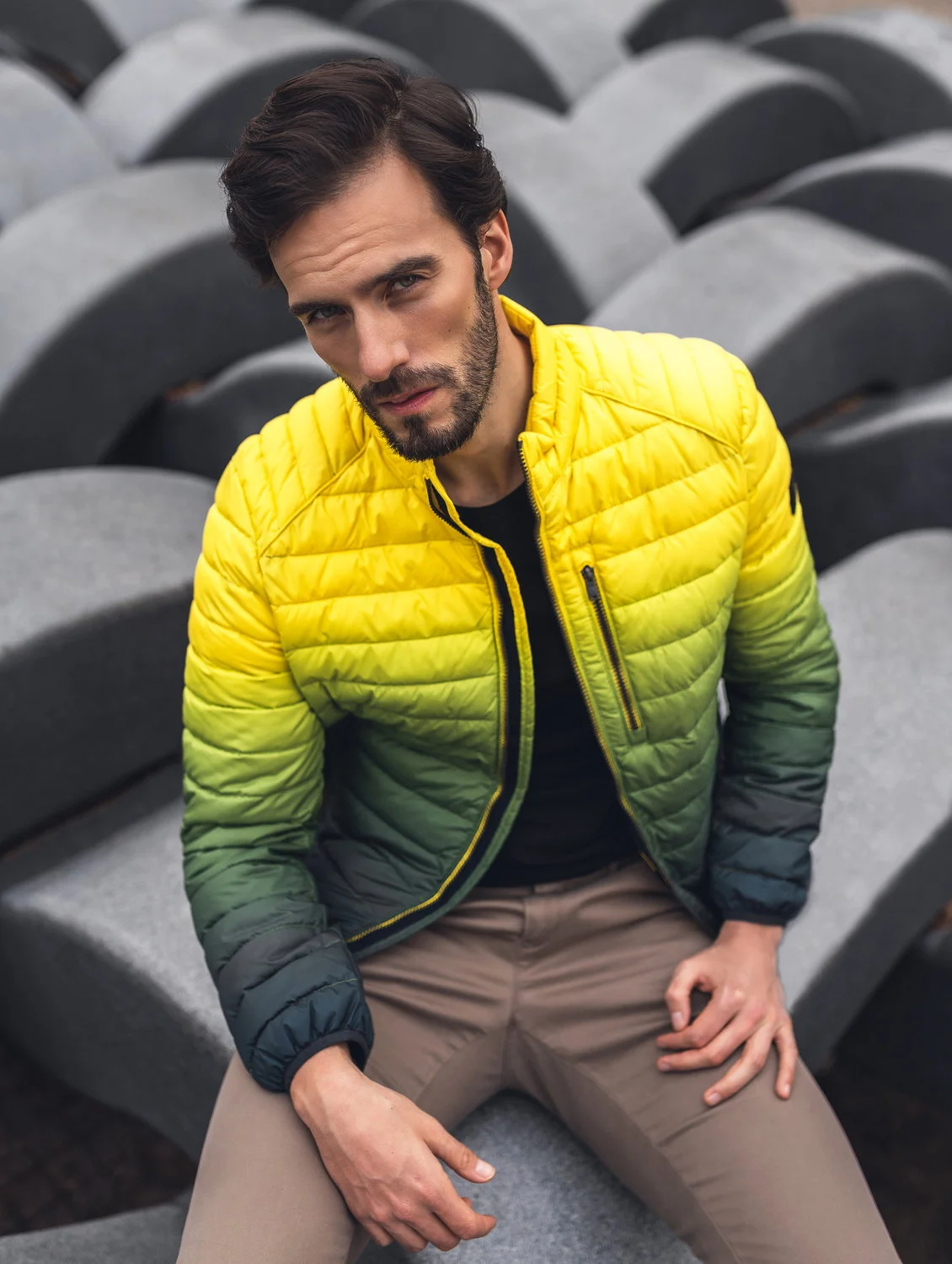 Kurtka pikowana Casa Moda