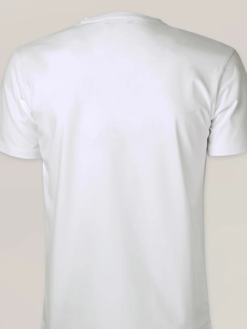 Biały t-shirt męski Willsoor