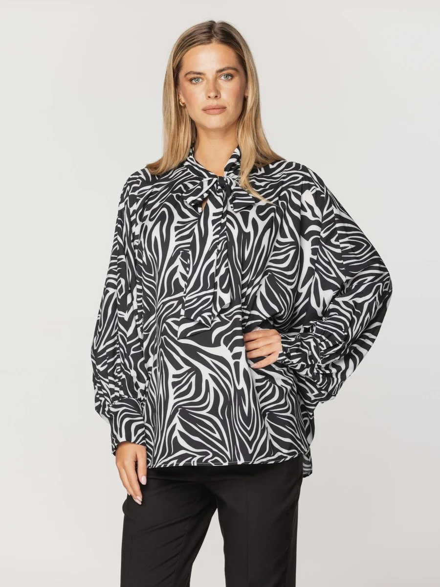Bluzka damska oversize