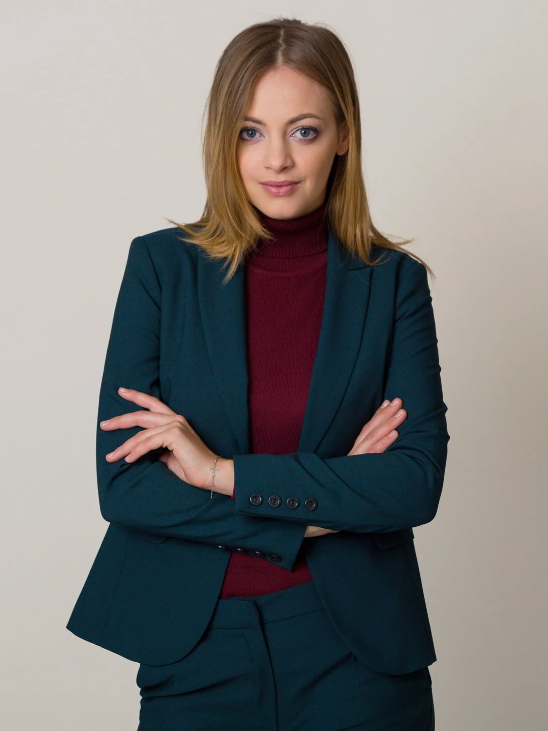 Zielona marynarka damska