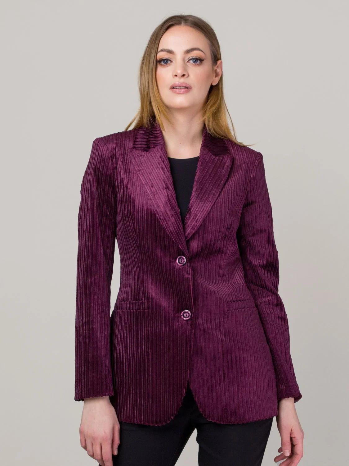 Sztruksowa marynarka oversize