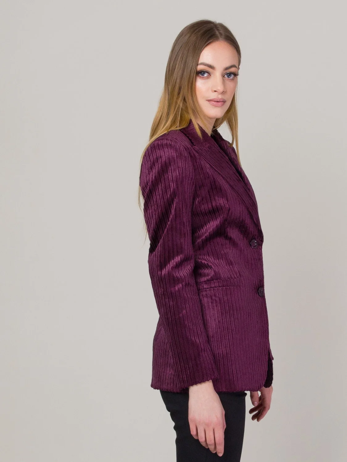 Sztruksowa marynarka oversize