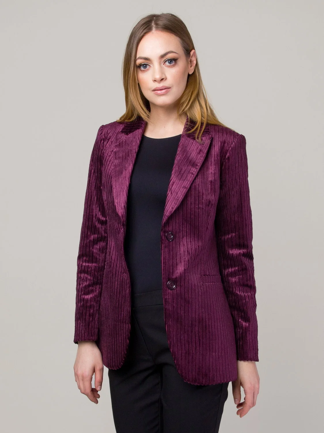 Sztruksowa marynarka oversize