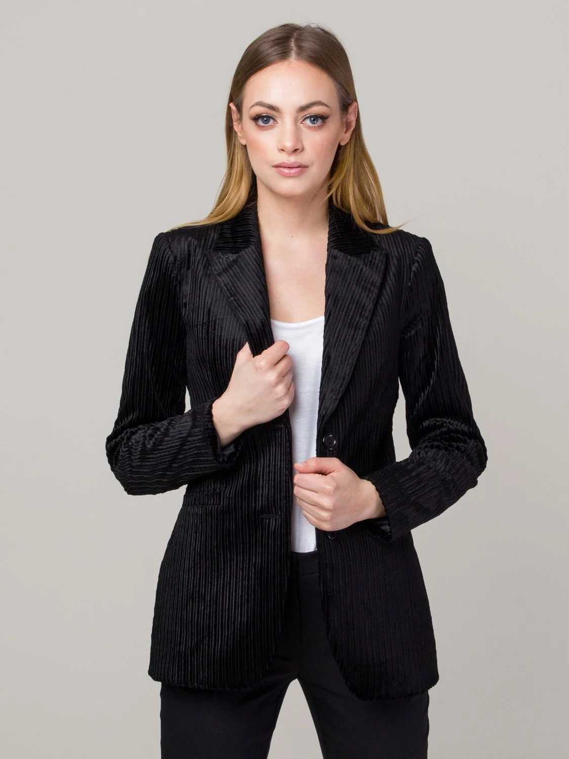 Sztruksowa marynarka oversize