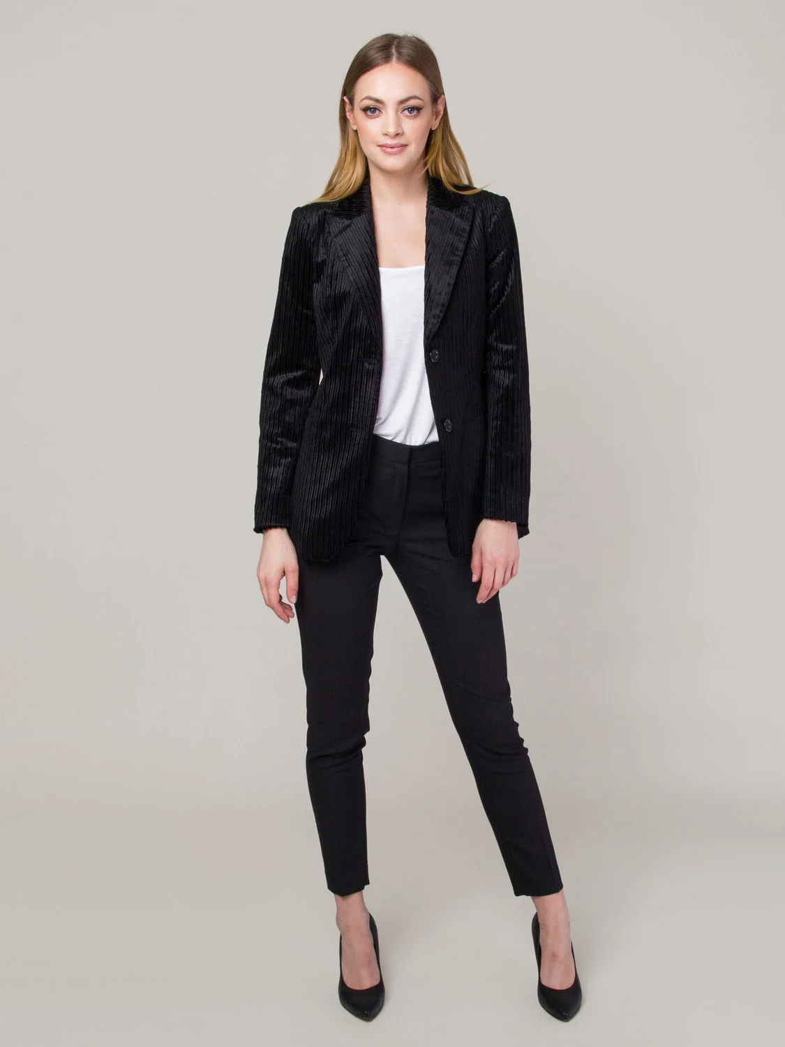 Sztruksowa marynarka oversize