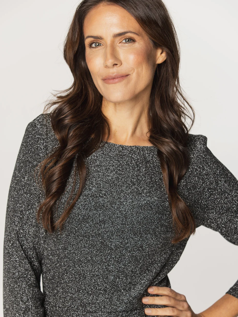 Srebrna sukienka