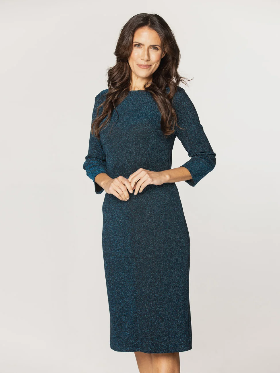 Niebieska sukienka