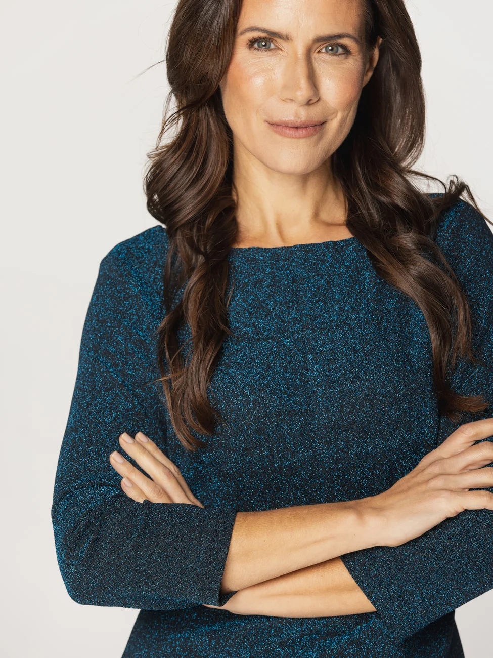 Niebieska sukienka