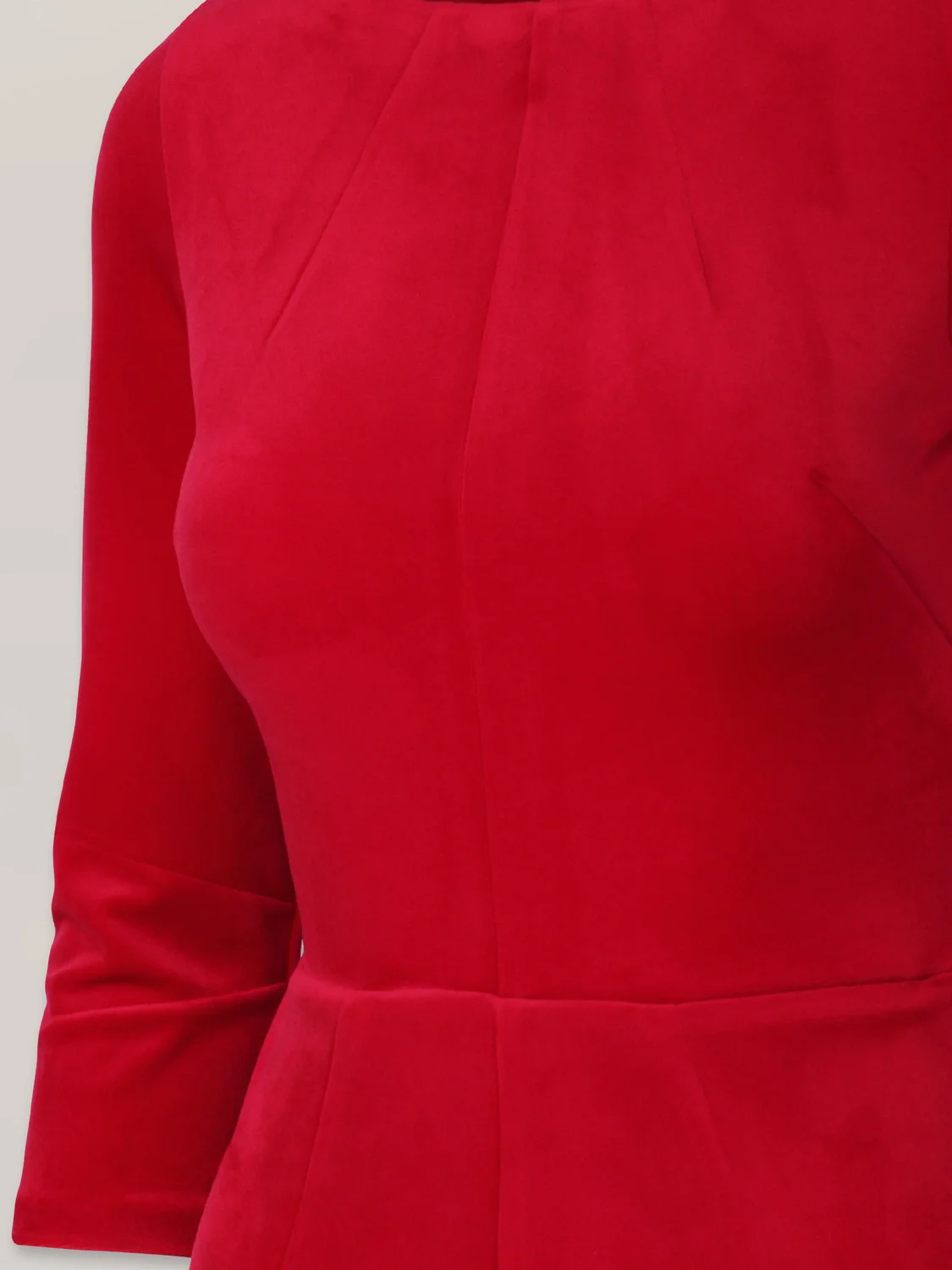 Elegancka czerwona sukienka