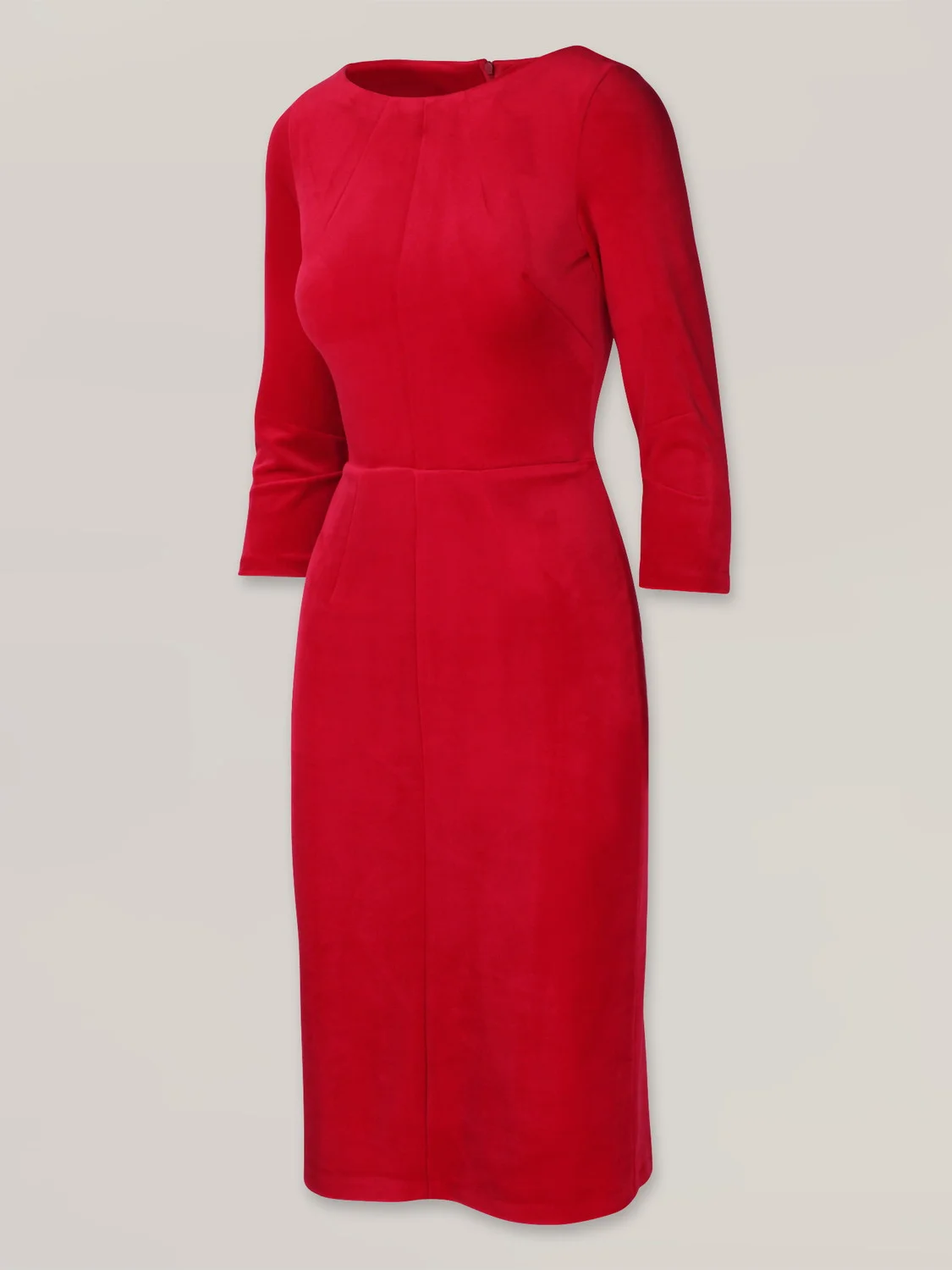 Elegancka czerwona sukienka