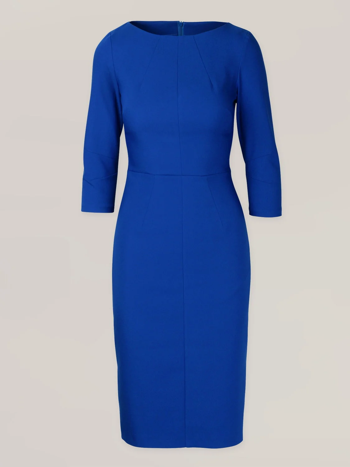 Elegancka niebieska sukienka