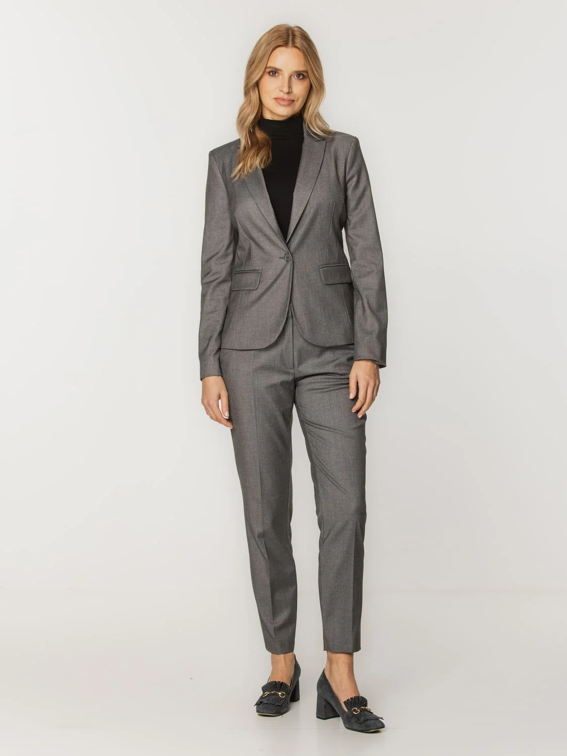 Spodnie garniturowe Long Size