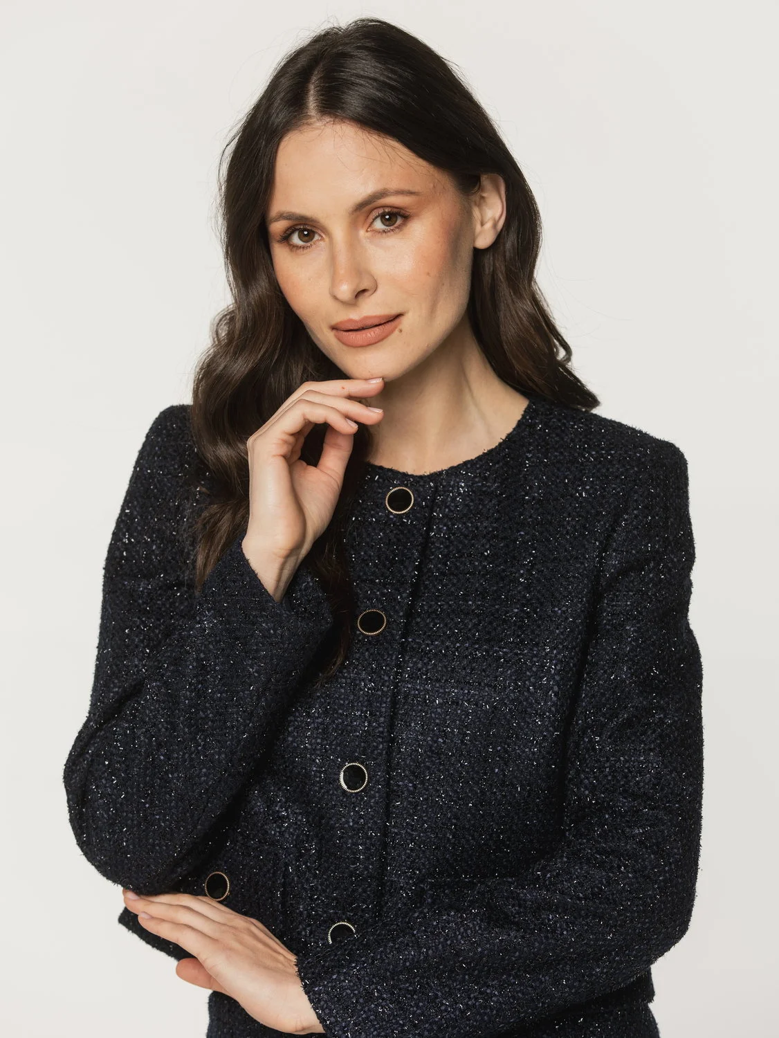 Marynarka boucle