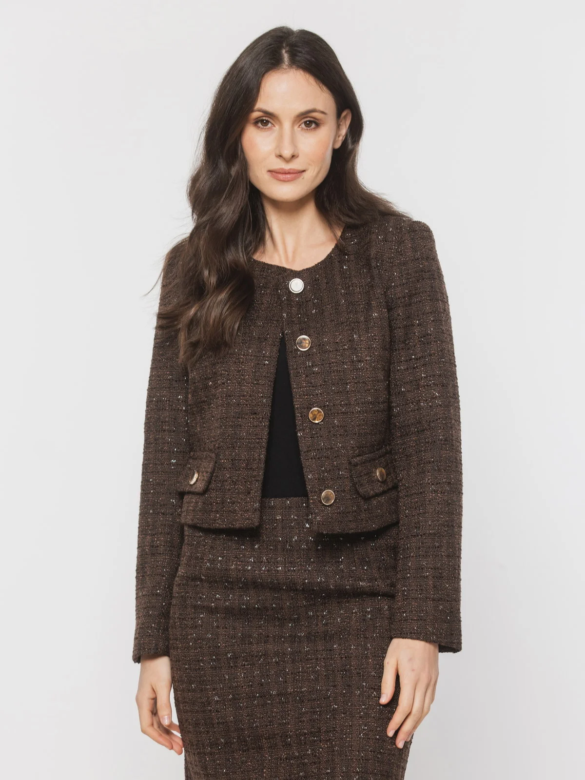 Marynarka boucle