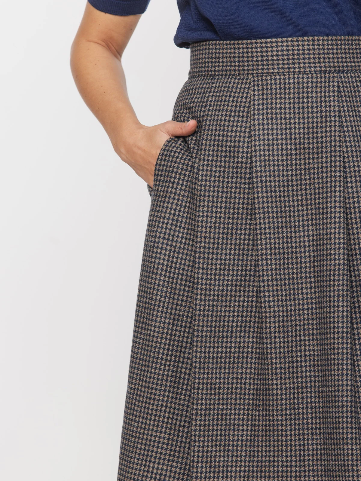 Spódnica fałdowana