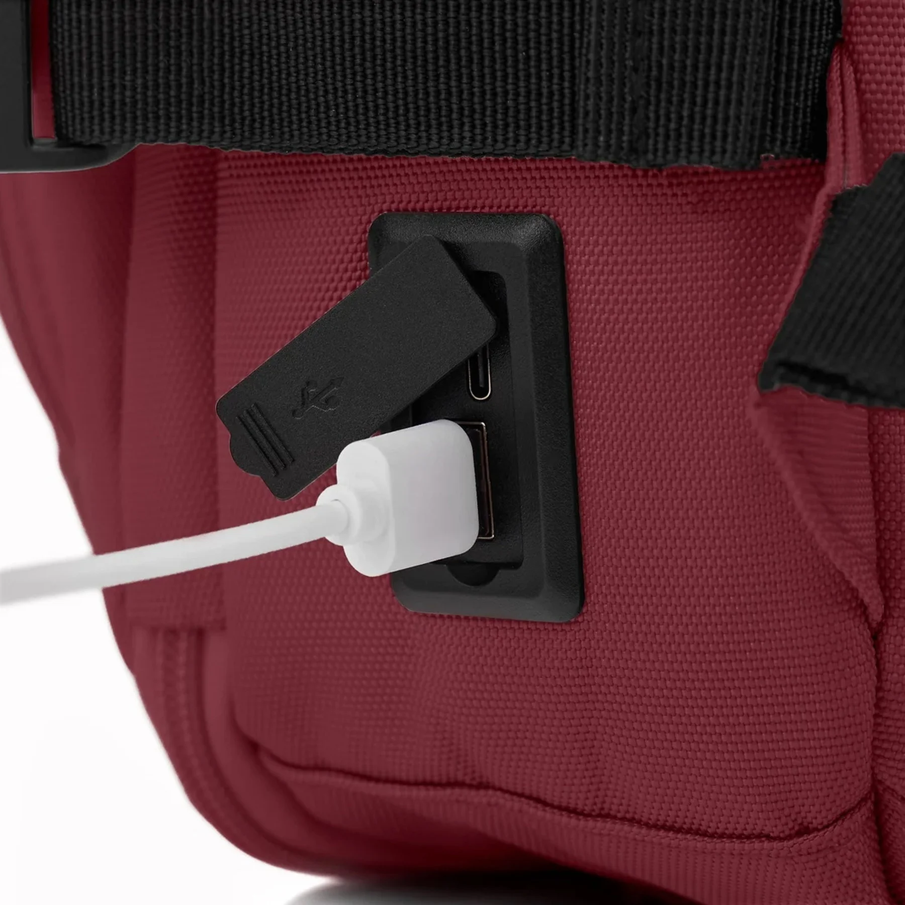 Burgundowy plecak kabinowy (Cabin Backpack)