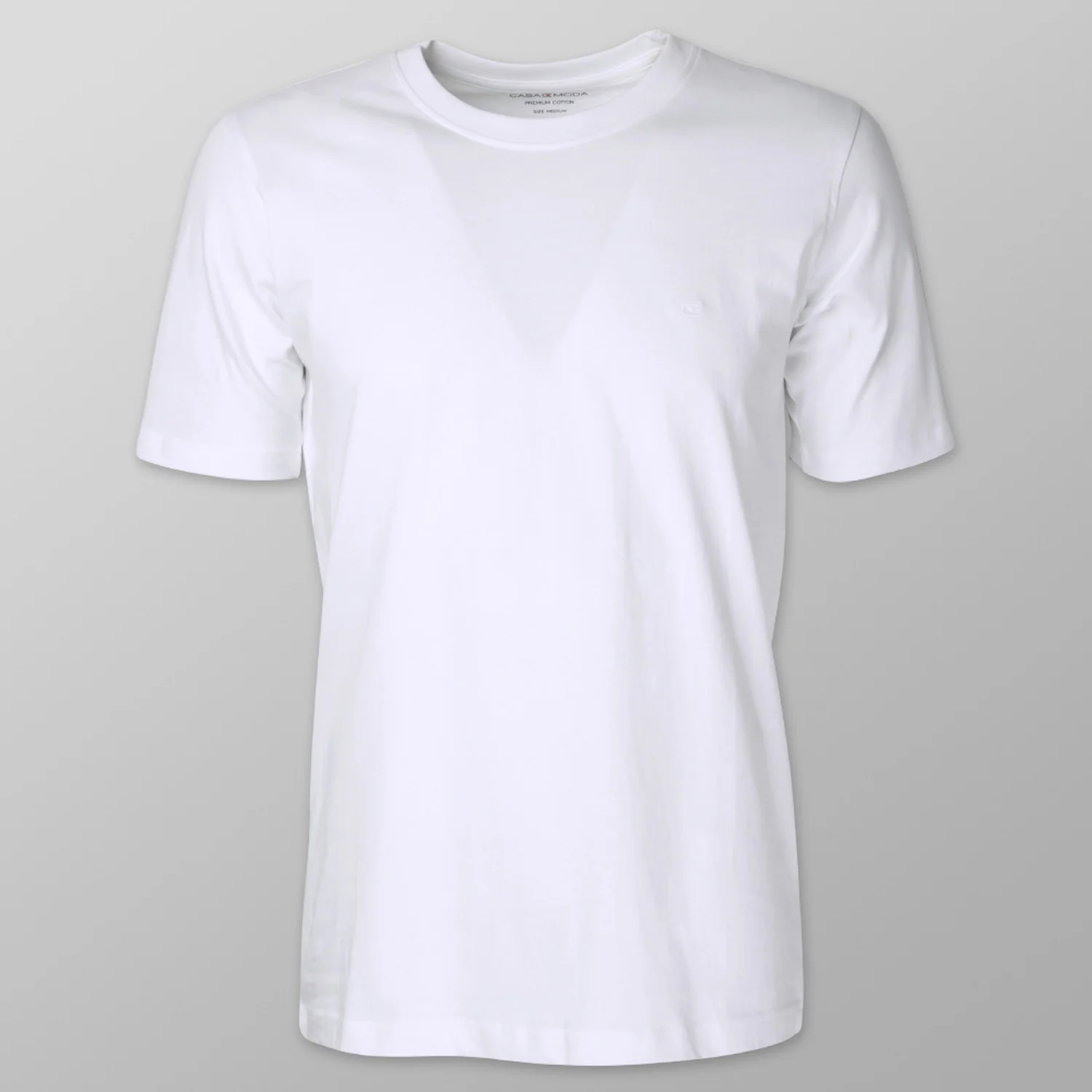 Biały t-shirt męski Casa Moda