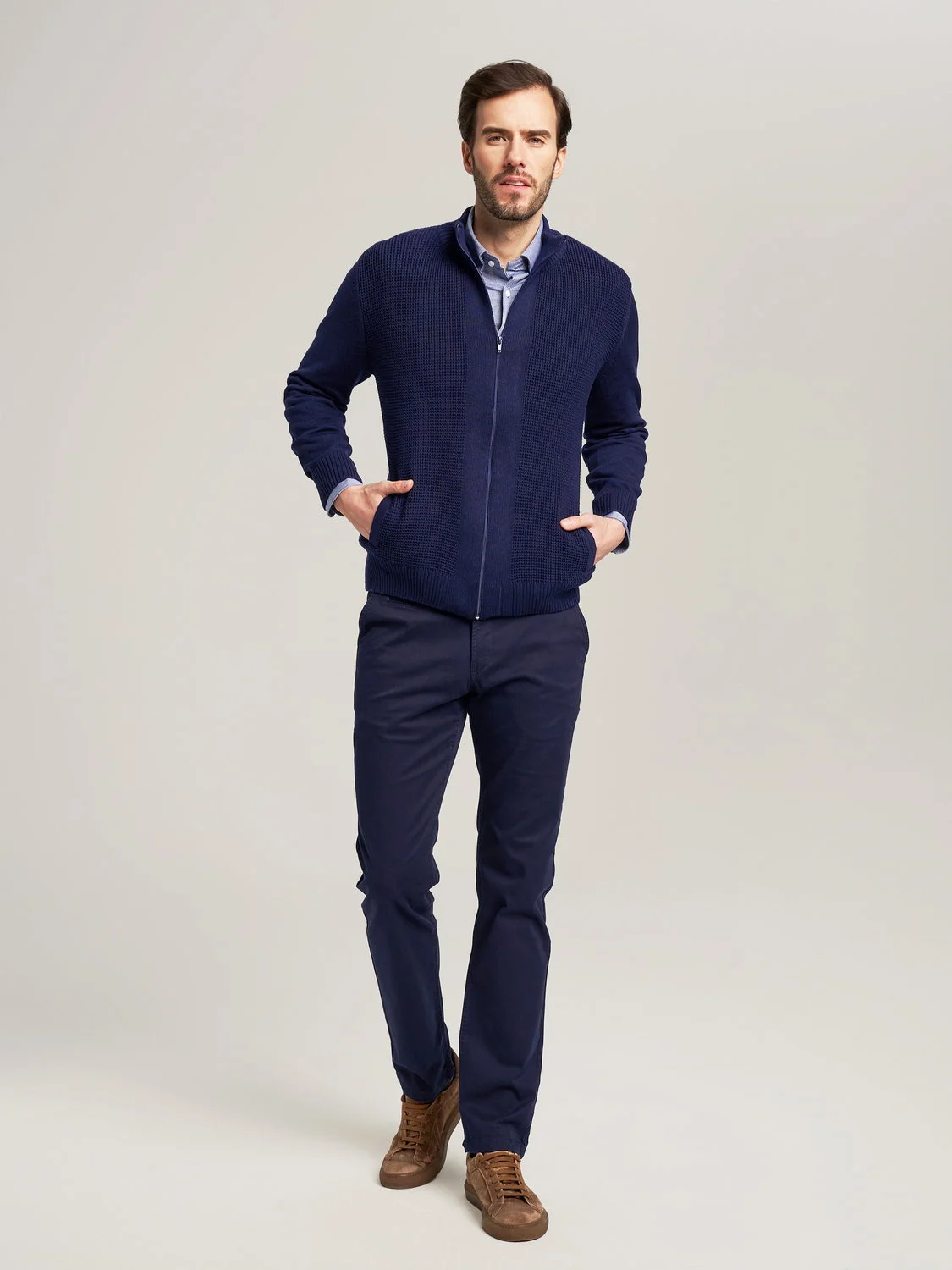 Sweter Kardigan Willsoor (rozmiary do 5XL)