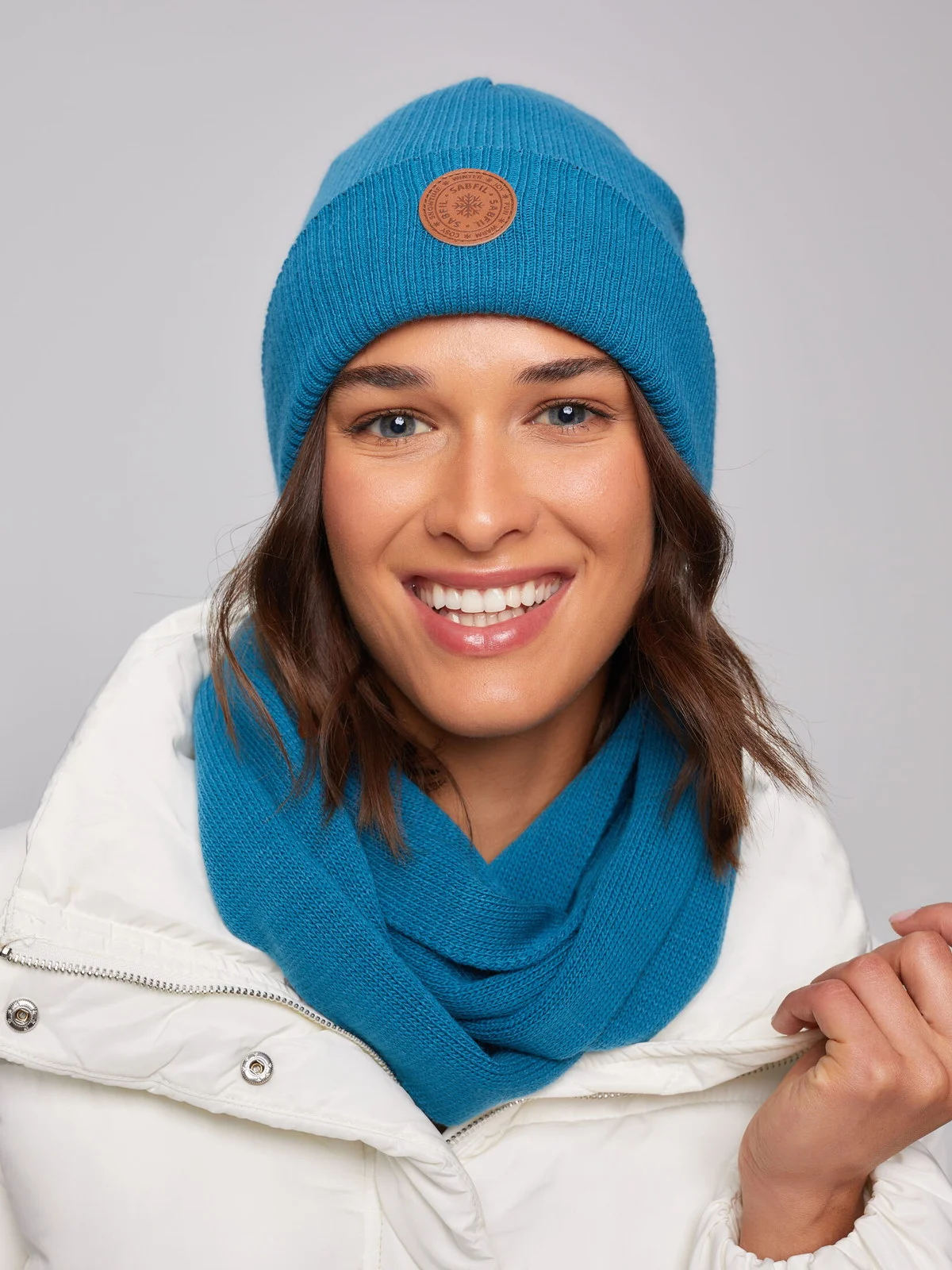 Czapka Beanie Viva Light Blue