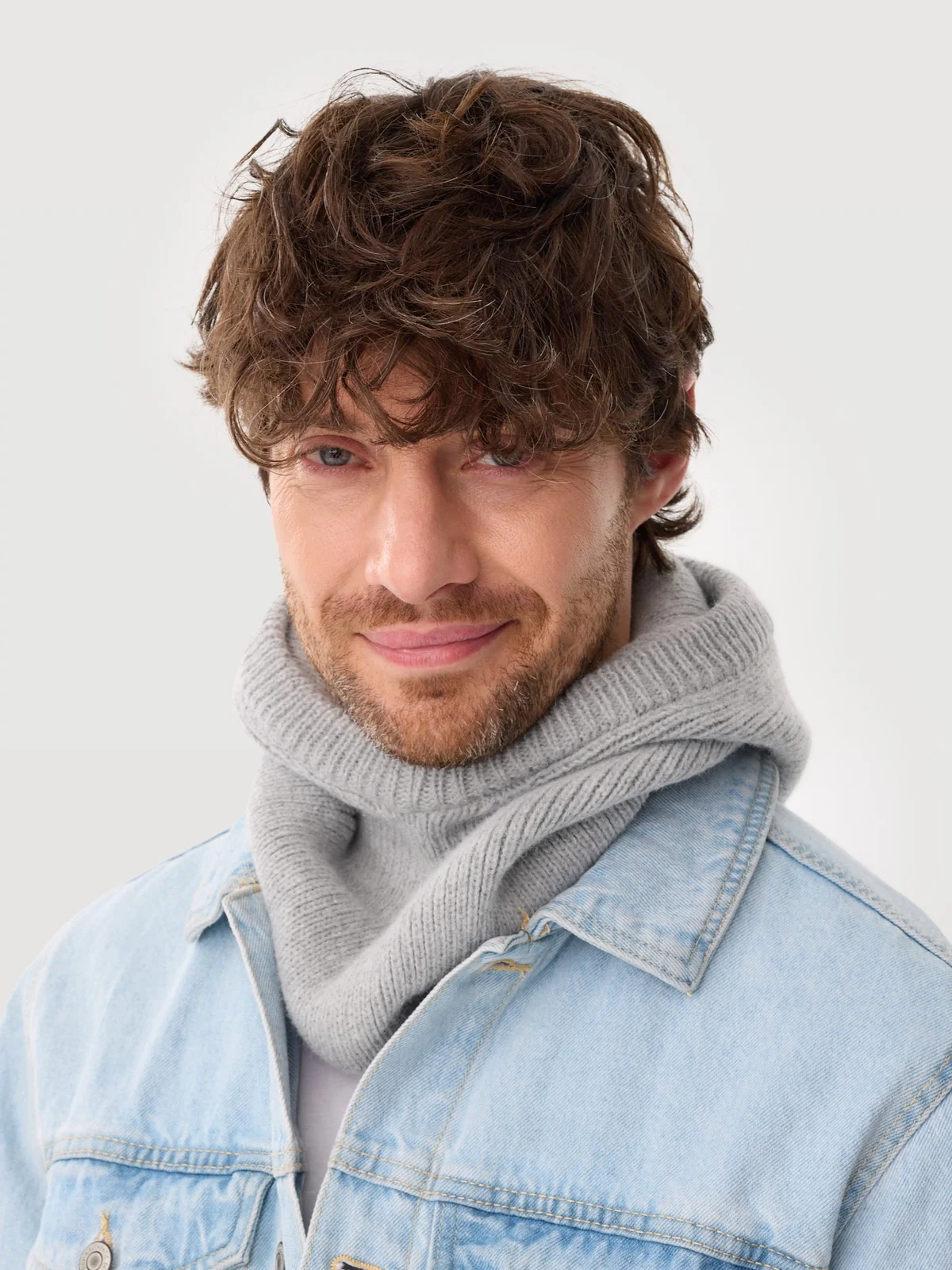 Kaptur Sabfil Balaclava Marion jasnoszary