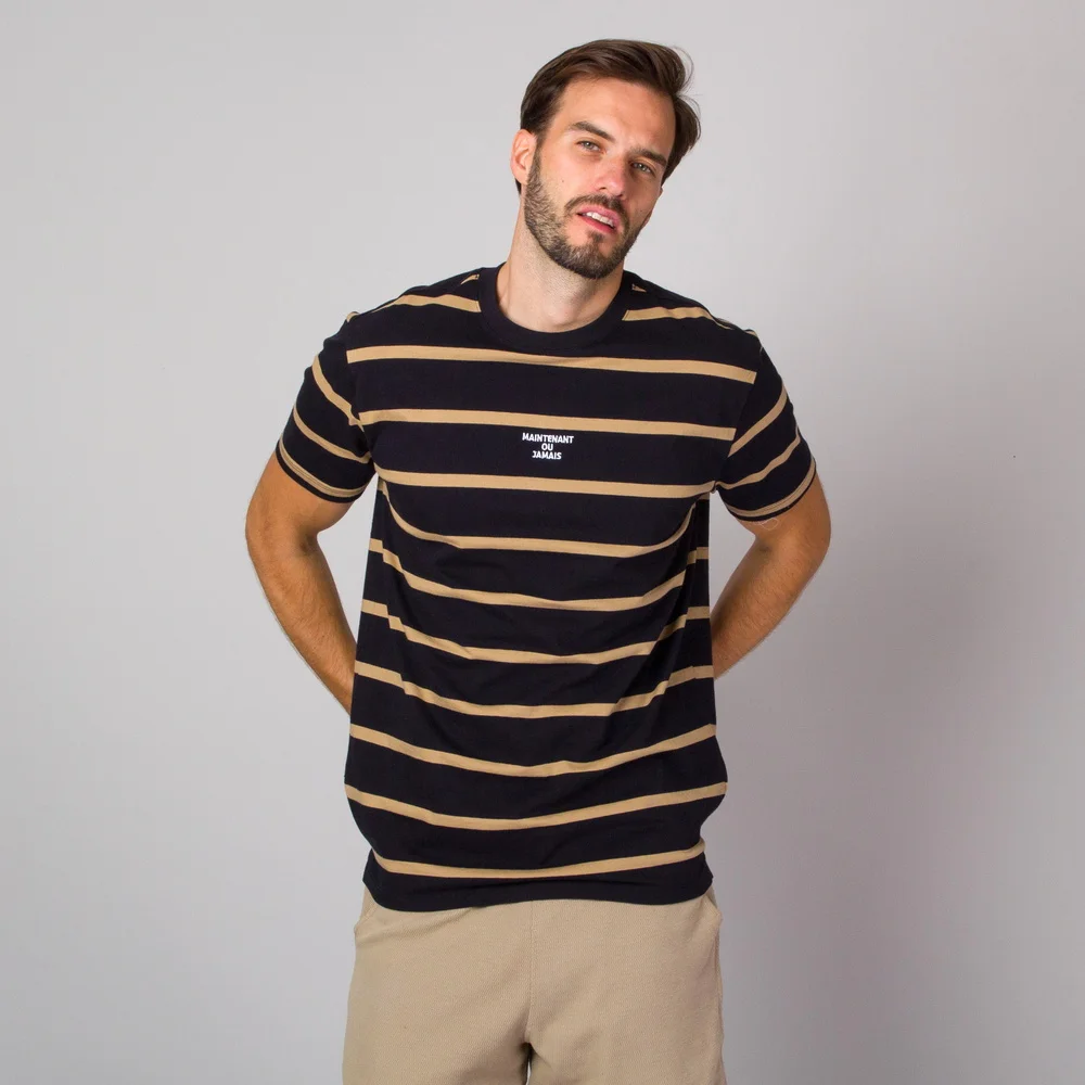 T-shirt męski w paski
