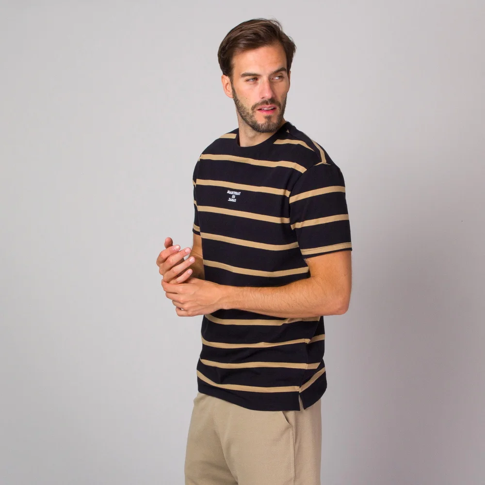 T-shirt męski w paski