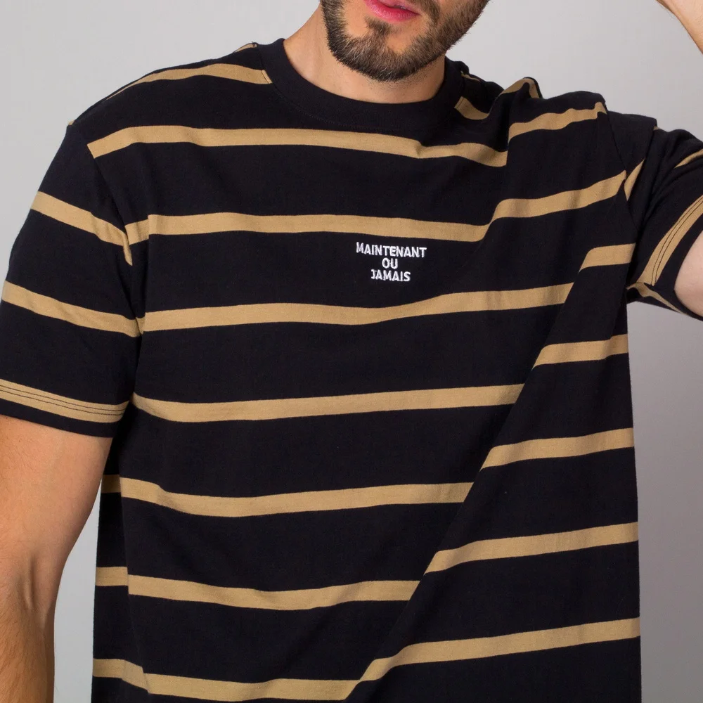 T-shirt męski w paski