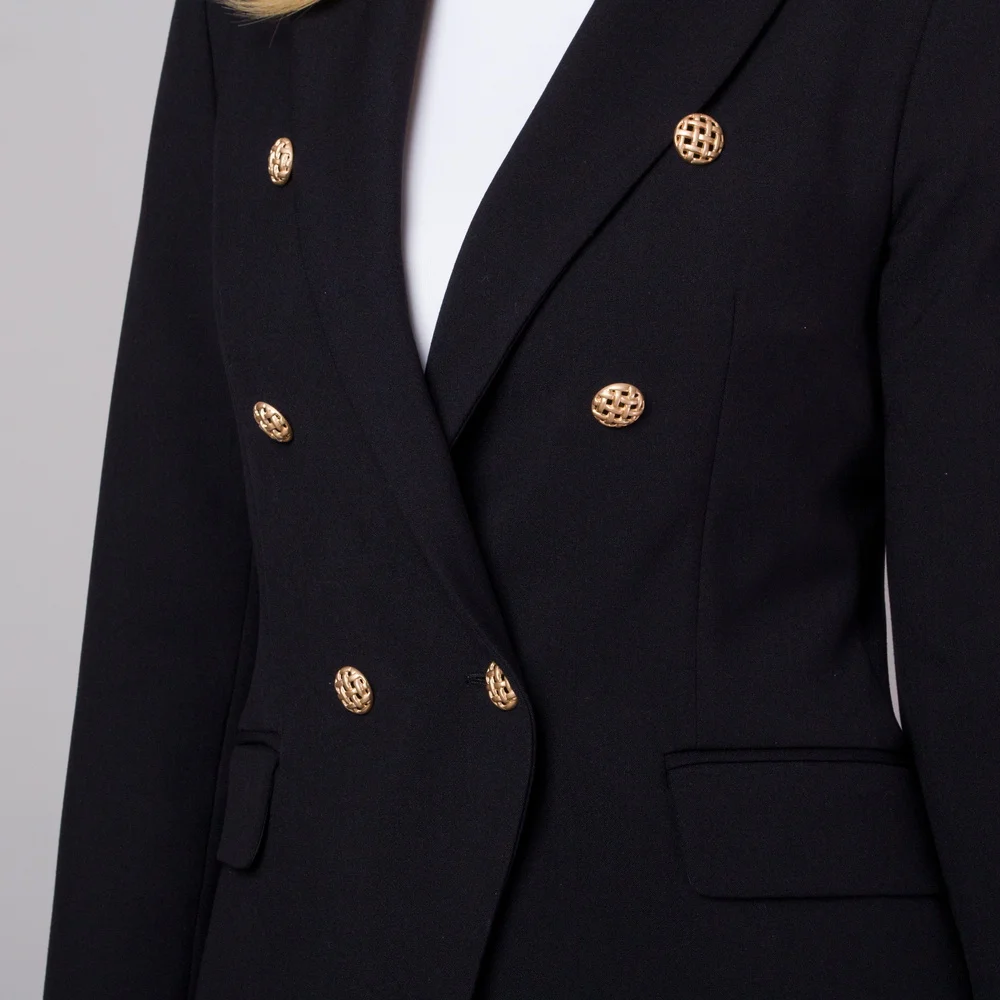 Dwurzędowa marynarka damska