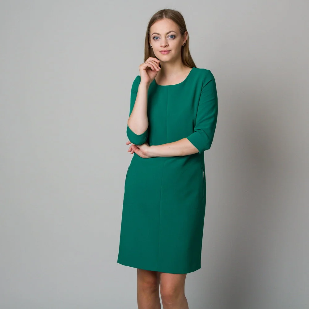 Zielona sukienka