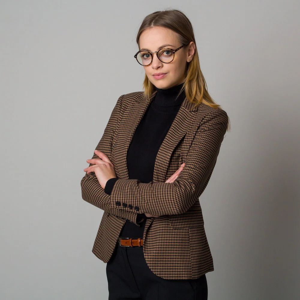 Marynarka damska w pepitkę