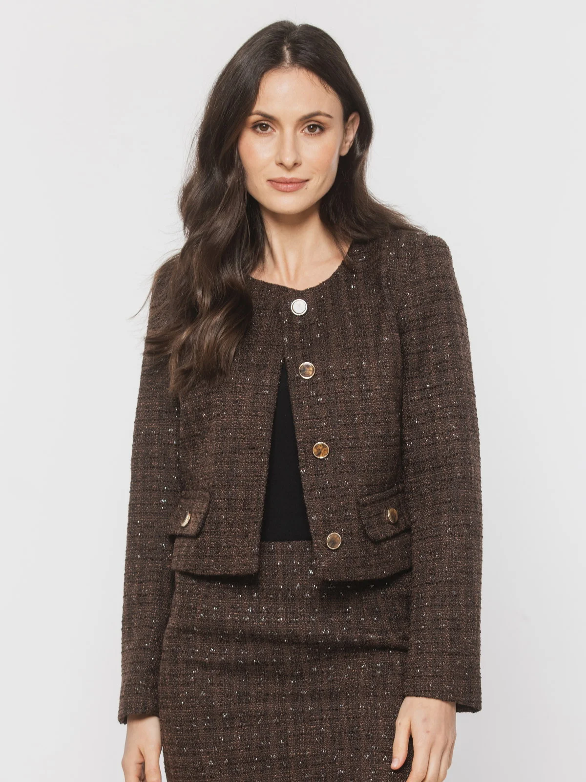 Marynarka boucle